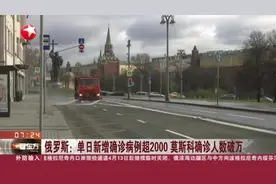 俄罗斯疫情：单日新增确诊病例超2000，莫斯科确诊人数破万视频封面
