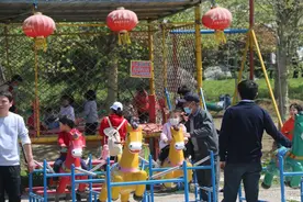 满园春色遮不住，周末带着孩子来太白湖景区游玩吧图片