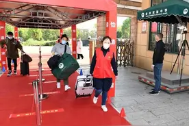 上好开学“战疫”第一课！婺城首批高年级学生返校图片