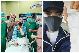 萧敬腾接受手指手术后晒照：大拇指终于可以跷起来了图片