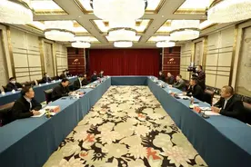 崔洪刚、张涛会见全国部分省级山东商会会长图片