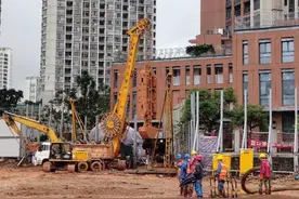 直击 | 木头龙项目工地热火朝天，将建都市综合体图片