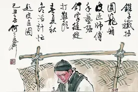 不靠吆喝靠敲铁拐子，老北京走街串巷的修鞋匠手艺揭秘图片