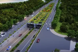 杭州博奥隧道实现双线贯通，它建成后从钱塘江北岸到南岸只需3分钟图片