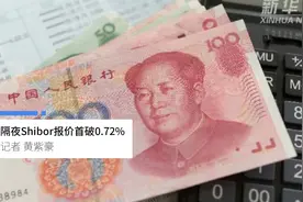 中国财富报道|隔夜Shibor报价首破0.72%视频封面