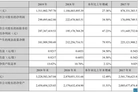 酒鬼酒2019年营收增长27.38% 内参酒占总营收21.89%图片