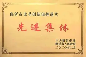 临沂城投集团荣获市“改革创新狠抓落实”先进集体称号图片