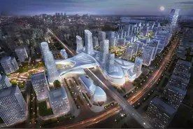 重磅！滨海湾站将成全国铁路节点湾区城际枢纽图片