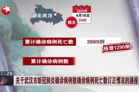 面对疫情必须实事求是！武汉通报订正新冠肺炎确诊病例数、死亡数视频封面