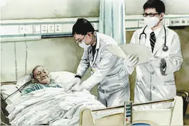 连环画——沈璐《致敬春天的使者》图片