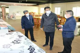 威海市文登区委常委、统战部部长张凌飞调研民族宗教工作图片