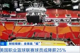 美国职业篮球联赛停赛，球员25%的薪水可能要没了图片