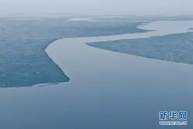 青海湖“开湖”图片