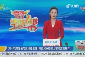 降温霜冻模式开启！21日起山东气温持续走低，地表最低温降至-1℃视频封面