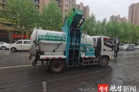 南京江宁30多条街巷撤除商铺门口垃圾桶，每天定时上门收运图片