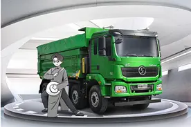 与悬疑热剧的特效相比，德龙新M3000自卸车更愿意用实力来说话图片