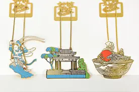 衍生品/“国博文房”的这些书签让阅读更有诗意图片
