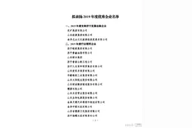 2019年济宁市优秀企业、优秀企业家名单公布，快看看都有谁图片