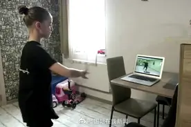 疫情期间也不能放下练舞~格鲁吉亚国家舞蹈团网上授课图片