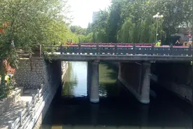 环城公园南门桥东桥改造！5月22日沿河堤就可游览泉城广场、黑虎泉图片
