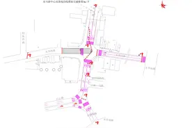 5月1日起东华西路东川路部分封闭施工图片