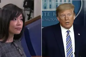 华裔女记者连怼特朗普，借腹中宝宝“内涵”特朗普……她是谁？图片