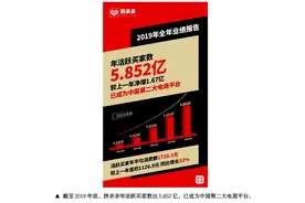 拼多多年报发布：去年成交额超万亿，现金储备410.6亿图片