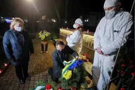 乌克兰民众网上纪念切尔诺贝利核事故34周年 追忆事故受害者图片