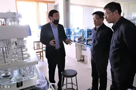 临沂市科技局姜良友到新时代药业调研图片