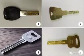 你家的门锁真的防盗吗？看一眼钥匙就知道图片