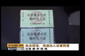 北京：中介用假出入证进小区，6人被拘图片