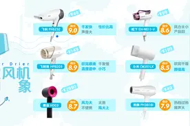 6款热门吹风机口碑测评：奔腾被吐槽噪声大，戴森性价比排名垫底图片