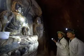 深山“面壁人”：与古人对话图片
