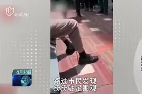 四川一男子户外座椅休息，小蛇钻进裤腿，不敢动弹，被众人围观！视频封面