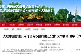 总起始价约1.57亿！大理市海东镇出让3宗洱海保护生态搬迁安置用地图片