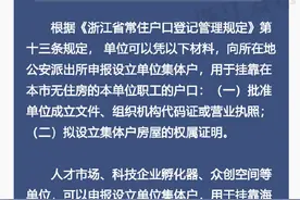 在浙江，购买酒店式公寓能否落户？图片