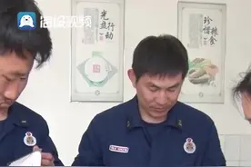 3岁萌娃抖音刷到救命恩人 送蛋糕致敬消防员图片