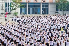 南宁体育中考改为广播体操 成绩合格才能被自治区示范性普通高中录取图片