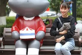 都是猫，喵喵喵！南京“喵喵街”火热开街图片
