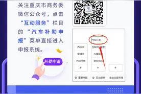 重庆市民6月底前购车分享5000万补贴 微信小程序可领图片
