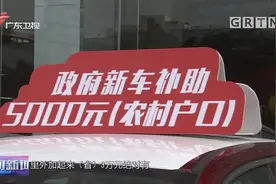 广东：趁假期买车吧！汽车下乡最高补贴1万元视频封面