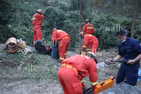 惊险！柳州一男子山谷钓鱼掉下约60米深溶洞！鼻子后脑流血昏迷不醒…图片
