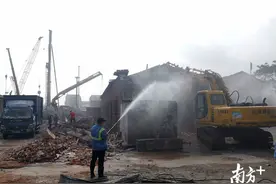 海珠区“五·一”假期拆除存量违建1.4万平方米图片