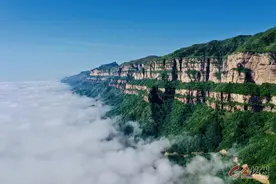 林州太行山之巅云海景观 宛如仙境图片