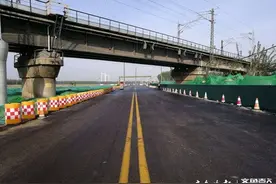 济齐大道下穿京沪段通车，为国际医学城片区提供交通保障图片