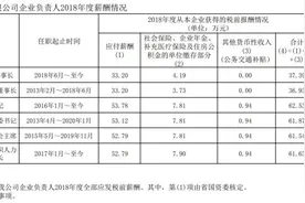 山东省国资委管理企业负责人年度薪酬信息披露图片