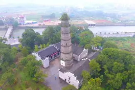 省内唯一塔寺并存的千年古刹，竟拥有一座“湘南斜塔”图片