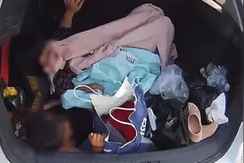 让老妈女儿坐后备箱，交警：你心多大？视频封面
