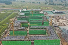 息县速度！信阳师范学院淮河校区全面进入二次结构施工阶段图片