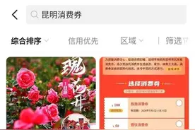 有人在二手平台转卖昆明市消费券！官方：不可转让，谨防上当受骗图片